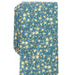 Bar III  Men's Watercolor Floral Print Skinny Tie  Navy Size Regular