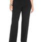 JM Collection Women's Collection Plus & Petite Plus Size Curvy-Fit Straight-Leg Pants  Black Size 22
