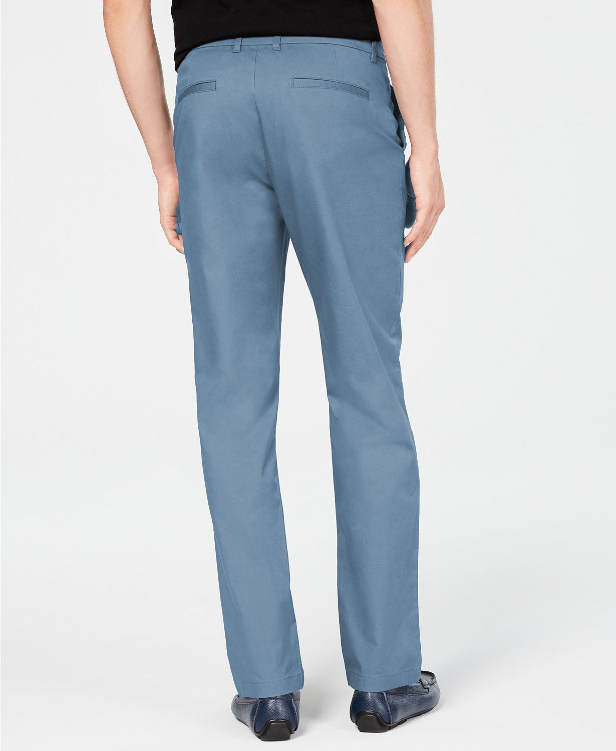 Alfani Men's AlfaTech Classic Fit Chino Pants Blue Size 38x30