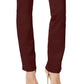 Charter Club Women's Petite Lexington Straight-Leg Jeans Red Size 10 P