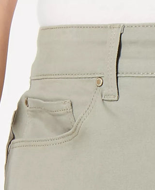 Charter Club Womne's Plus Size Twill Lexington Pants Green Size 28W