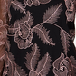 Alfani Women's Embroidered Flounce-Sleeve Top Dark Pink Size Petite Medium
