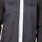 Alfani Men's Reyes Mixed-Media Jacket Black Size Small
