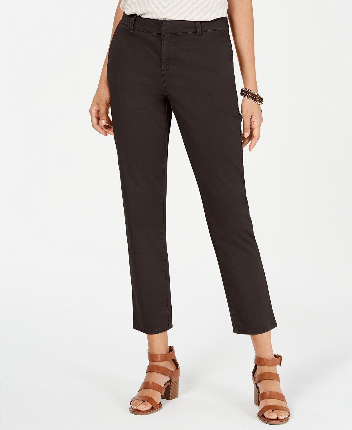 Style & Co Women's Chino Pants Med Beige Size 16