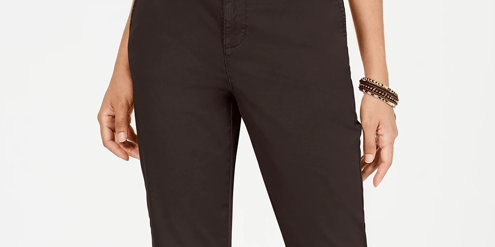 Style & Co Women's Chino Pants Blue Size 8