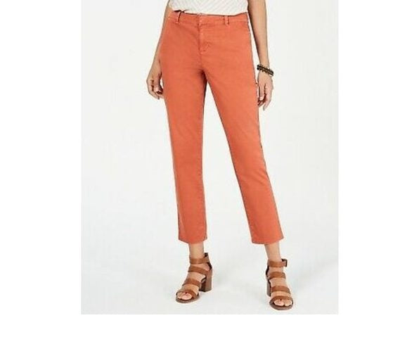 Style & Co Women's Chino Pants  Pare Sienna Size 12