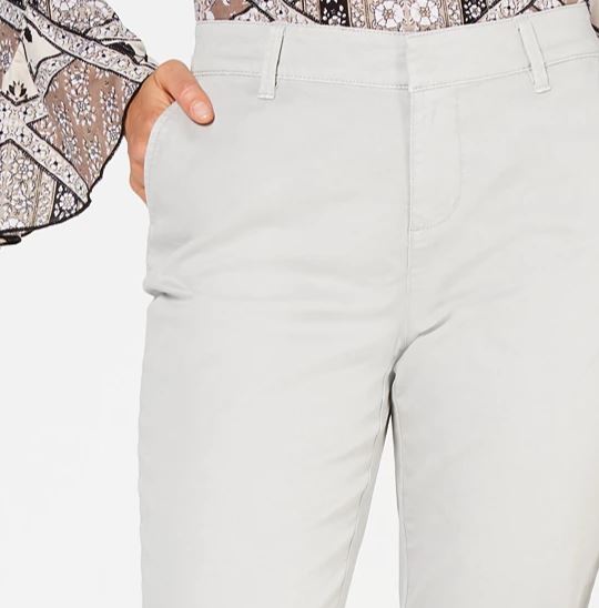 Style & Co Women's Chino Pants Silver Size 12