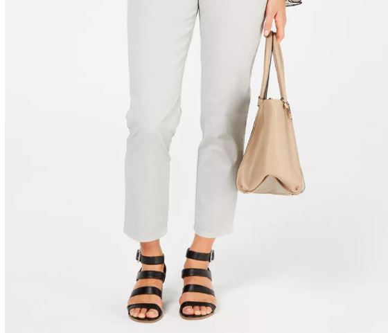 Style & Co Women's Chino Pants Silver Size 12