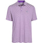 Attack Life Men's Men's Performance Stretch Feeder Stripe Polo Size Small