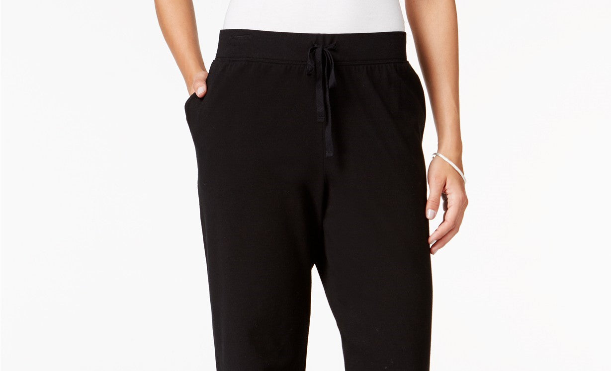 Karen Scott Women's Drawstring Active Pants Charcoal Size Petite