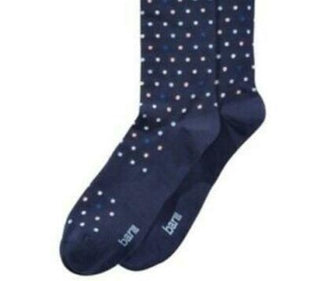 Bar III Men's Mini Dot Socks Navy Size Regular