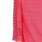 Charter Club Women's Crochet-Inset Top Pink Size Large