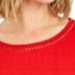 Charter Club Women's Crochet-Inset Top Red Size 2 X-Large
