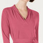 Charter Club Women's Petite Solid Midi Dress  Rapture Rose Size Medium