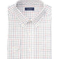 Club Room Men's Stretch Tattersall Dress Shirt White Size 16x34-35