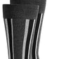 Alfani Men's Vertical Stripe Socks Black Size Regular