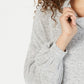 INC International Concepts Women's Cowlneck Knit Top Gray Size Extra Large