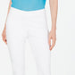 Charter Club Women's Petite Chelsea Stretch-Twill Skinny Pants White Size 6
