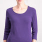 Karen Scott Women's Scoop-Neck Top In Regular And Petite Blue Size Petite
