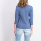 Karen Scott Women's Petite Cotton Scoop-Neck Top Blue Size Petite Small