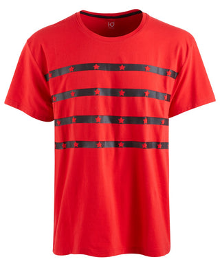 ID Ideology Men's Graphic T-Shirt  Medium Red Size 2 ExtraLarge