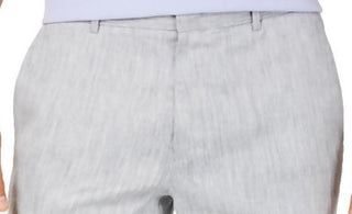 Alfani Men's Alfatech Stretch Waistband 9" Shorts Gray Size 40