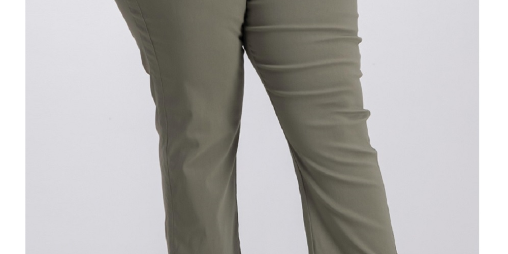 INC International Concepts Women's Cropped Straight-Leg Pants Brown Size 4