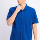 Alfani Men's Seersucker Shirt Blue Size Medium