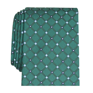 Club Room Men's Silk Blend Professional Neck Tie Green Size Regular