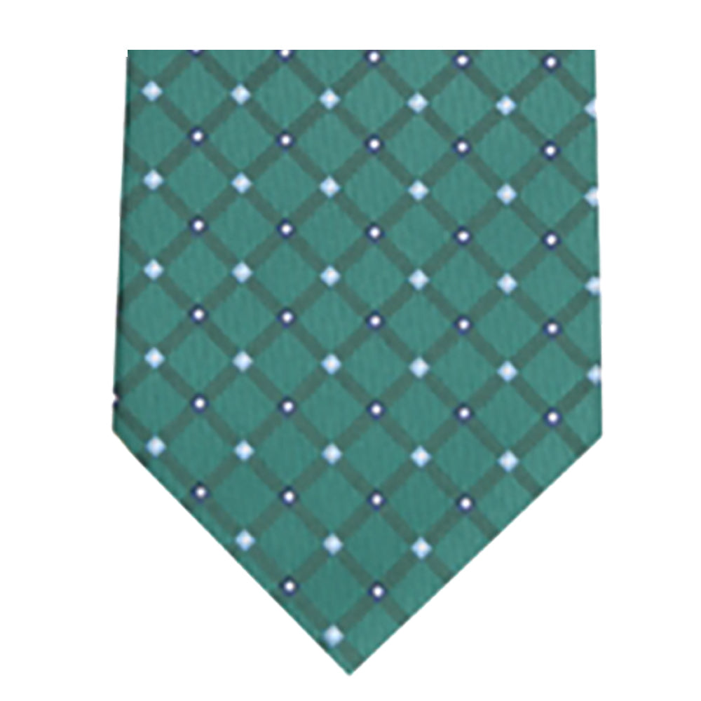Club Room Men's Silk Blend Professional Neck Tie Green Size Regular