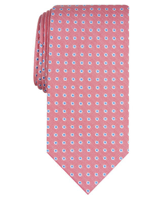 Club Room Men's Classic Dot Tie Red Size Regular