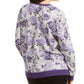 Karen Scott Women's Petite Printed Crewneck Sweatshirt Blue Size Petite