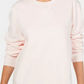 Karen Scott Women's Sport Long-Sleeve Crewneck Sweatshirt Pink Size Large