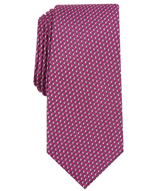 Alfani Men's Mini Slim Tie Pink Size Regular