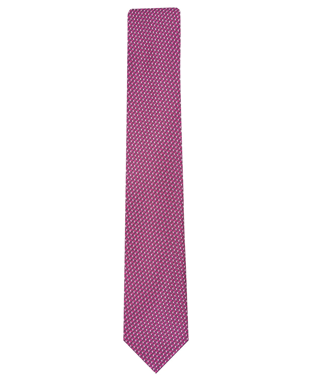Alfani Men's Mini Slim Tie Pink Size Regular