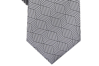 Alfani Men's Geometric Tie Blue Size Regular