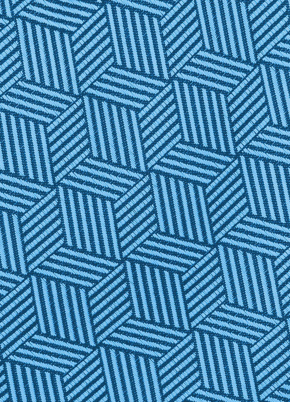 Alfani Men's Geometric Tie  Navy Size Regular