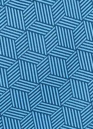 Alfani Men's Geometric Tie  Navy Size Regular