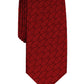 Alfani Men's Slim Geometric Tie  Red Size Regular