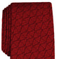 Alfani Men's Slim Geometric Tie  Red Size Regular