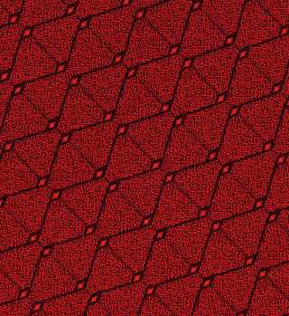 Alfani Men's Slim Geometric Tie  Red Size Regular