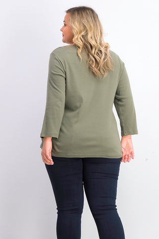 Ideology Women's Plus Size Cool Camo Leggings Green Size 3X