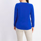 Karen Scott Women's Petite Cotton Sweater Blue Size Petite Small