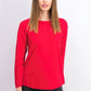 Karen Scott Women's Petite Cotton Sweater Red Size Petite