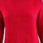 Karen Scott Women's Plus Size Curved-Hem Cotton Sweater Bright Red Size 3X