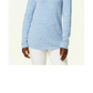 Karen Scott Women's Curved-Hem Sweater Blue Size Large