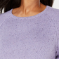 Karen Scott Women's Curved-Hem Sweater Purple Size Large