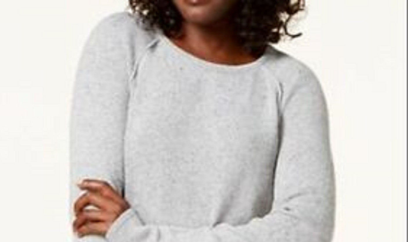 Karen Scott Women's Curved-Hem Sweater White Size 2 Extra Large