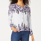 Karen Scott Women's Darcy Oasis Button-Front Cardigan  Gray Size Small