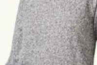 Karen Scott Women's Cotton Marled Curved-Hem Top Natural Size Large